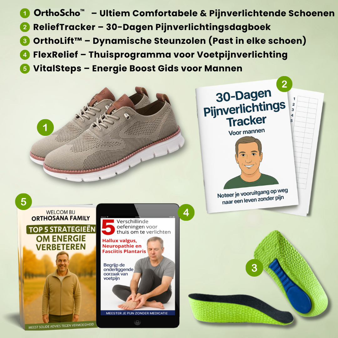OrthoScho™ – Ultiem Comfortabele & Pijnverlichtende Schoenen (Koop er 2, bespaar 20%!)