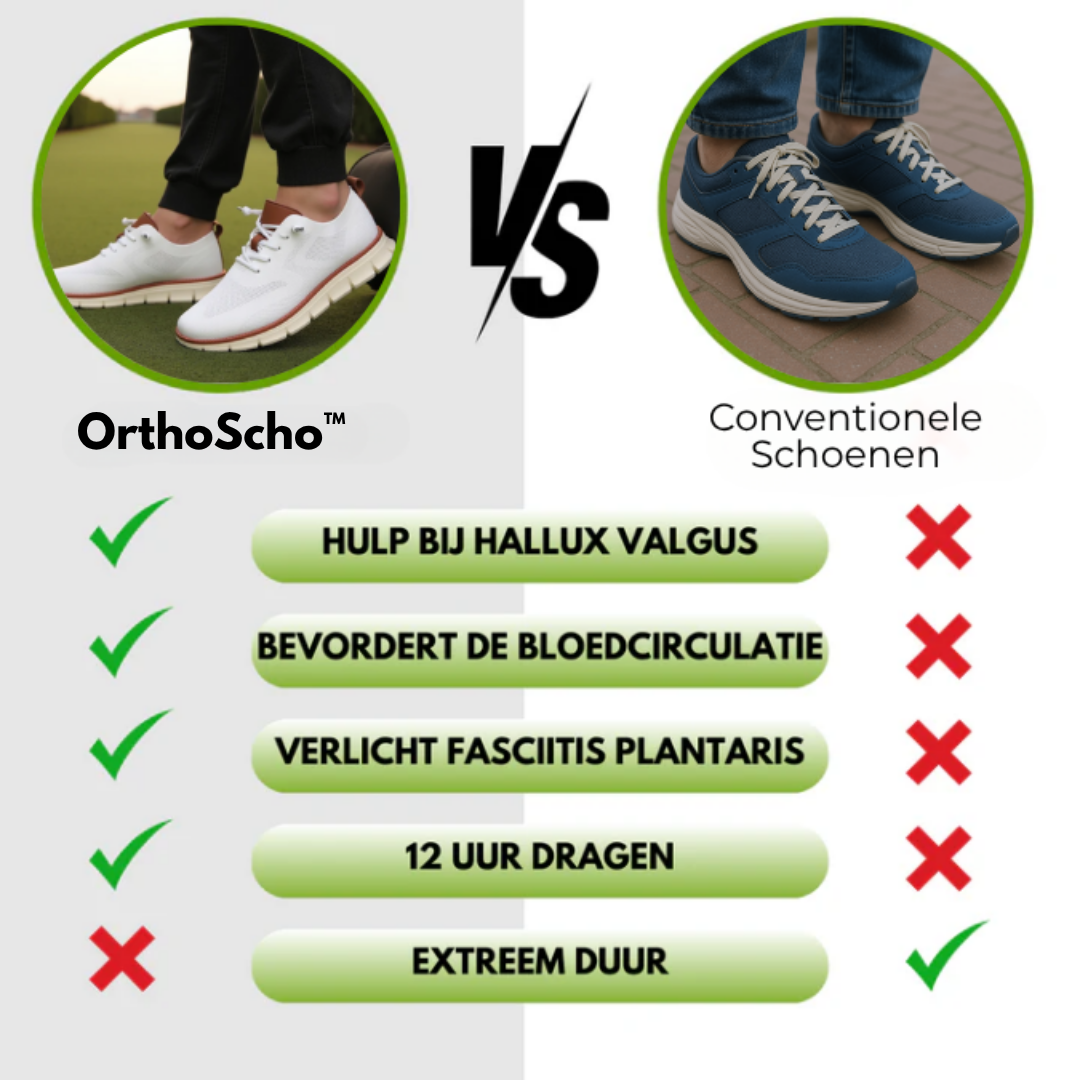 OrthoScho™ – Ultiem Comfortabele & Pijnverlichtende Schoenen (Koop er 2, bespaar 20%!)